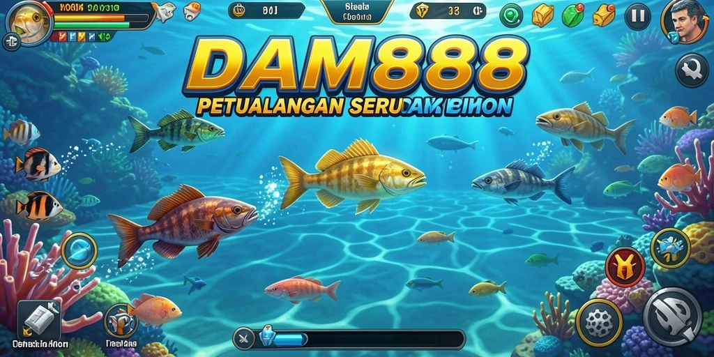 Screenshot gameplay DAM88 memperlihatkan aksi seru Tembak Ikan.