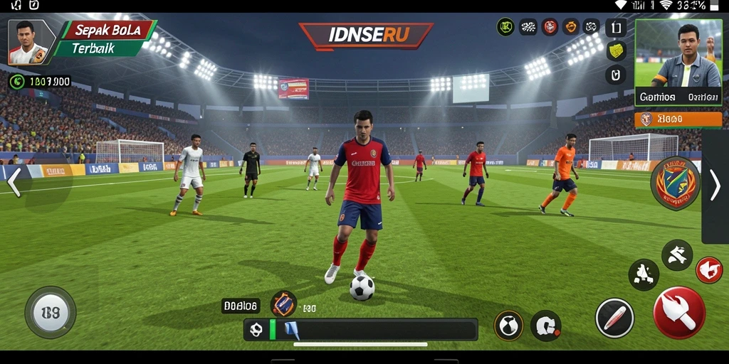 Tampilan gameplay IDNSERU yang seru dan kompetitif.