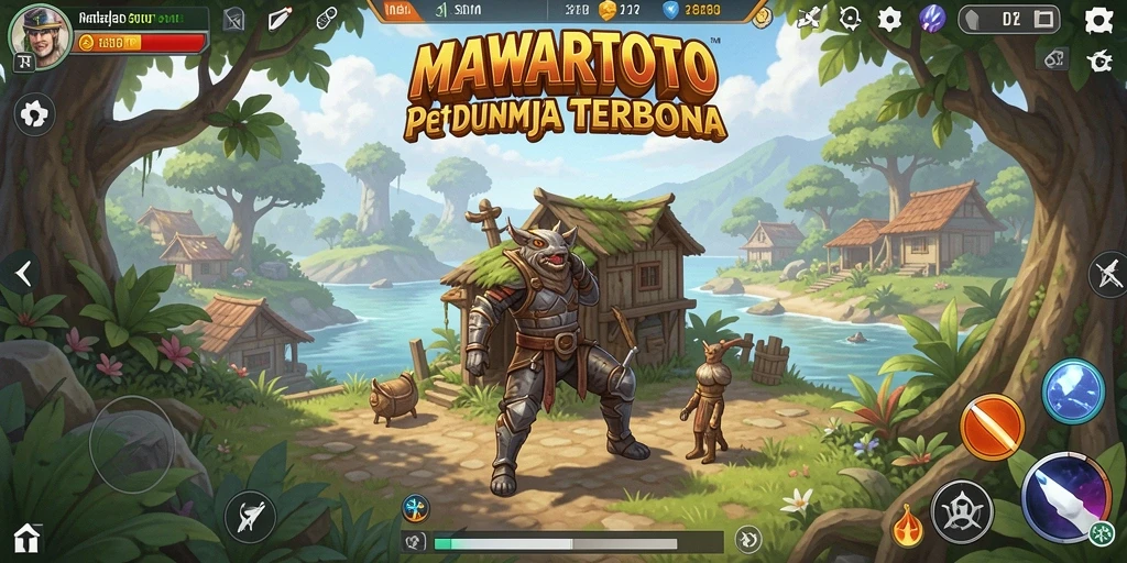 Tampilan gameplay MAWARTOTO di dunia terbuka yang luar biasa.