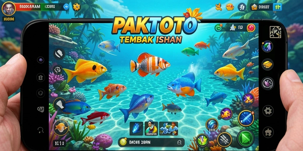 Tampilan menarik dari gameplay PAKTOTO yang penuh aksi Tembak Ikan.