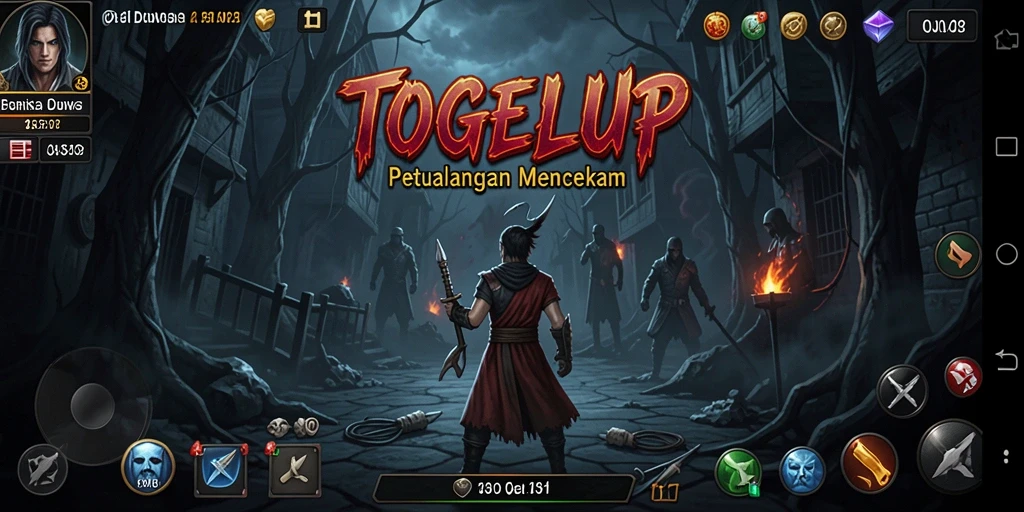 Screenshot gameplay TOGELUP menampilkan aksi mendebarkan di dunia Horror.