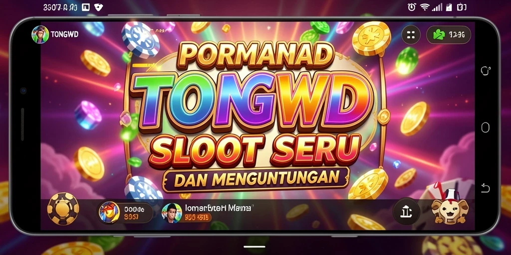 Screenshot gameplay TONGWD yang menampilkan keseruan bermain Slot.