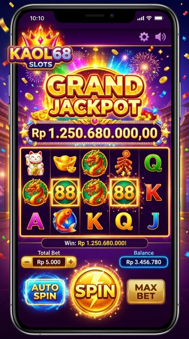 Pengguna menikmati pengalaman unduh yang cepat di kaol68.